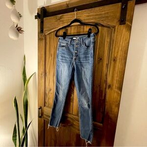 Old Navy RockStar Super Skinny Extra Hugh Rise Jeans